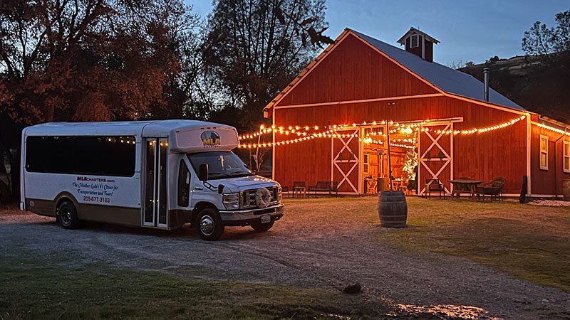 MLA Charters wine tours Mother Lode